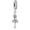 LES FOLIES DI PAOLA GRIECO Charm Ballerina Danza classica Ballo ciondolo pendente in argento 925 - Les Folies per Pandora