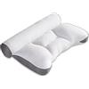 Pgtc Cuscino in Piuma, Cuscino per Apnea Notturna e Cloud Align per Apnea Notturna, cuscino Ergonomico per Dolori al Collo,Ortopedico con Memory Foam