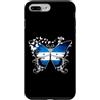 Honduras Flag by NS Tees Custodia per iPhone 7 Plus/8 Plus Bandiera Honduras Farfalla Honduras