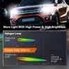 Philips Ultinon Rally 3550 H7 Lampada frontale a LED 100W 9000LM Potenza massima luminosa 6500K Bianco Turbo Aggiornamento Fascio alto e basso 11972U3550X2