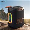 Zealot-S122 Altoparlante Bluetooth portatile originale Bilanciato/Subwoofer Sound Box BT5.3 Altoparlante esterno con luce LED, Slot TF USB