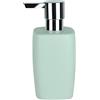 Spirella Dispenser di Sapone in Ceramica retrò Verde Pastello
