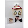 Hazbin Hotel Lucifer Sitting Peluche Bambola Giocattolo 7.9in Round One Limit...