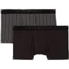 Emporio Armani Uomo 2-Pack-Boxer Essential Core Logoband Boxer, Grigio Blu Marine, L
