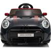 Auto Elettrica per Bambini Mini Cooper S Cabrio 12V Ruote in Full Optional Sedil
