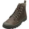Palladium Pampa Zip Lth Ess, Stivaletto Unisex-Adulto, Marrone, 46 EU