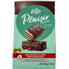 LAGO Gastone Lago Party Plaisir 200g, Wafer Ricoperti con Cioccolato al Latte e Farciti con Crema alla Nocciola 53% con 5 Strati Friabili di Wafer