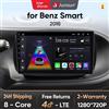 JUNSUN AUTORADIO GPS SMART FORTWO 2015-18 Android 14 Wi-Fi CARPLAY Auto 6gb+128