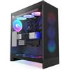 NZXT H7 Flow RGB V2 nero - Custodia per PC