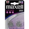 Maxell 2 batterie a bottone CR2032 MAXELL al litio diametro 20 mm