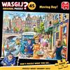 Jumbo Wasgij Original 45, Moving Day - Puzzle unico da 1000 pezzi per adulti, colorato, impegnativo e stimolante, puzzle da 1000 pezzi per adulti, 100% cartone riciclato, puzzle da 1000 pezzi - Jumbo