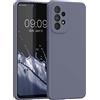 kwmobile Cover per Samsung Galaxy A33 5G Custodia - Back Case per Smartphone in Silicone TPU - Protezione Gommata - lavanda grigio