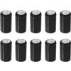 X AUTOHAUX 10pcs 10mm 0.35 Auto Silicone Aspirazione Tubo Tubo Tubo Fine Spina Nero