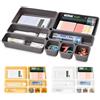 Avilia - Set Organizer Cassetti 8 Pezzi in Polipropilene Resistente per Cucina, Ufficio e Bagno, Design Modulabile per Oggetti di Varie Dimensioni, Facile da Pulire e Salvaspazio