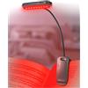 Lamptobe Luce per Lettura Libri a Letto 670nm Rossa, Lampada con Pinza per Libri, Regolabile con Memoria e Ricaricabile USB, Luce Notturna per Leggere senza Luce Blu, Lampada da Cuscino Compatta