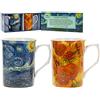The Leonardo Collection Leonardo Castello LP92364A Van Gogh-Set di 2 Tazze