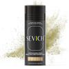 SEVICH Fibre per capelli per capelli diradati, fibre per capelli che rendono istantaneamente i capelli più folti e pieni, polvere per capelli per uomini e donne 25 g marrone chiaro