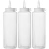 Hendi Bottiglie Dosatrici - 3 Pezzi da 0.2 l Trasparente 558058
