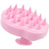 The Vintage Cosmetic Company Vintage Cosmetic Company Shampoo Brush Silicone Scalp Massager Pink | Silicone Scalp Massager for Gentle Exfoliation and Even Shampoo Distribution. Stimulates Scalp. Vintage Pink Design.