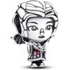PANDORA Ciondolo Project House con Daenerys in argento Sterling con smalto rosso trasparente