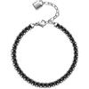 Brosway Bracciale Donna, Bracciale Tennis in Acciaio con Simbolo Lucchetto | Collezione Desideri - BEI057