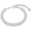Swarovski Bracciale IMBER TENNIS TAGLIO TONDO BIANCO M Donna Swarovski