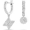 Swarovski Orecchini PENDENTI STELLA E SFERA Donna Swarovski