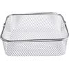 2 Griglie Quadrate In Acciaio Inox Per Friggitrice Ad Aria - 20x20 Cm, Impilabili, Compatibili Con AG301/AG302/AG400, Accessori Per Disidratatore - 5