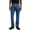 Lee Uomo Brooklyn Straight Jeans, Blu (Blue Black), 36W / 34L