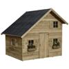 Domus Casetta da giardino per bambini in legno domus clarissa 223x250x230 cm