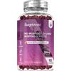 WeightWorld Myo Inositolo Complex Vegano, 90 Gommose, Inositolo Integratore con D Chiro Inositol, Acido Folico, Zinco, Vitamina B12, Vitamina B6, Cromo Picolinato, Estratto di Cranberry, Aroma di Pesca e Fragola