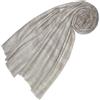 Lorenzo Cana Pashmina 78706 - Tenda da donna, 100% cashmere, 70 cm x 200 cm, soffice, leggera, calda, in cashmere, in fibra naturale, colore: grigio e beige