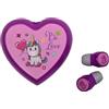 Konix Unik Auricolari wireless per smartphone e tablet - Bluetooth 5.0 - Autonomia 5 h - Batteria 400 mAh - Design Be Love, unicorno