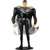 McFarlane DC Multiverse - Personaggio da collezione di Superman animato da 17,8 cm, vestito nero