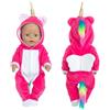 YITULOU Abbigliamento per bambole neonate, Abbigliamento per bambole neonate per bambole neonate 35-43 cm, Set di vestiti per bambole, Set di costumi per bambole per ragazzi e ragazze, Accessori per bambole