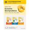 Alpha Test Economia Giurisprudenza TOLC-E, TOLC-SU, TOLC-SPS 2026-2027. Kit di preparazione. Per test di ammissione universitari. Con piattaforma e simulatore online