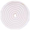 Lux Metal Disco Lucidatura In Feltro Cotone 200 mm Foro 20 mm Dischi Lucidare A Specchio Alluminio Cromature Metalli Acciaio Inox Ruota Lucidante Smerigliatrice Mola Ottone Rame Legno Marmo Plexiglass