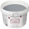 TecnoChalk® Home & Garden Chalk Paint Extra Forte - Non Richiede Finitura - Ricolora Senza Carteggiare Casa e Giardino - Vernice tutto-in-uno - Senza Solventi - Colore Grigio RAL 7040 (2,5 litri)