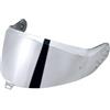 JQF Gear Visiera Casco Moto per Shark SKWAL i3/RIDILL 2/ D-SKWAL 3,Sostituzione della Visiera della Lente del Casco del Parabrezza del Motociclo per Il Casco Integrale (Argento cromato)