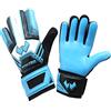 WALTER Guanti da Portiere Professionali Modello Middle (7, Azzurro)