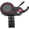 Depisuta Misuratore di display LCD per scooter elettrico, pannello di controllo multifunzione per scooter elettrico con connettore impermeabile a 5 pin per scooter elettrico M4