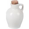 Villa d'Este Home Tivoli 1996 Anfora Mini oliera 95 ml in Ceramica Tappo in Sughero, Sabbia, 4 Toni
