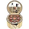 GLOSS ! Valigetta per trucchi - Cofanetto di bellezza - Palette di trucchi - Opaco e brillante - Cofanetto regalo originale per donna, compleanno, festa della mamma, Natale, San Valentino - GOLD
