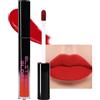 Lestpola Rossetto liquido rosso con finitura matte, lucidalabbra altamente pigmentato a lunga durata, impermeabile, leggero, non-stick Cup Liquid Lipstick, Full Coverage Tinted Lip Color Trucco per donne