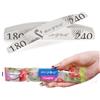 Aba Group Fresa Unghie - Lime per Unghie - Lime per Unghie Standard (4mm) 10 Pezzi - Punte Fresa Unghie Professionale - Set per Unghie - Doppia Faccia Lima per Unghie 180/240 - Forma Mezzaluna