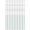 HUAZIZ 12 Pezzi 150mm Pre Cablato Striscia LED SMD, 2835 Modellismo LED, Luce Autoadesiva 12-18V, Verde