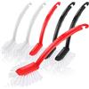 com-four® 6 spazzole per piatti da 27 cm, setole robuste, pentole e lavelli | spazzola da cucina resistente - spazzola per la pulizia per la casa e la cucina