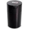 Tightpac America, Inc. Tightvac - 28,3 Gram a 170,1 Gram Airtight Seal Vuoto Portable Contenitore Multiuso per Merci, Cibo Secco, Erbe e, plastica, Black cap & Body, .57-Liter/6 Ounce
