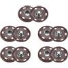 QUARKZMAN Set di 5 bottoni automatici da cucire, 21 mm, in metallo, con fermaglio a pressione, per chiusura borse, vestiti, cucito artigianale, colore: caffè