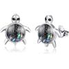 Orecchini a forma di volpe, in argento 925, da ragazza, con volpe, delfino, elefante, ape, tartaruga, gatto, rana, farfalla, fenicottero, orecchini per bambini, gioielli per animali, regali per
